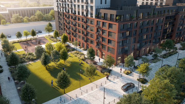 Квартира-студия, 28,6 м², 6/10 эт.