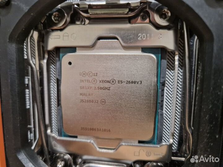 Комплект Xeon E5 2680v3 +16gb LGA 2011v3 Atermiter