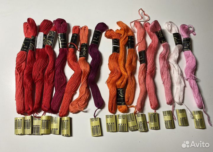 Нитки мулине пнк им Кирова