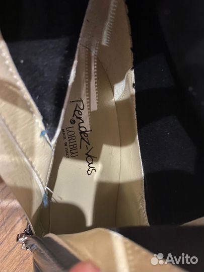 Сапоги кожаные loriblu