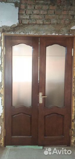 Межкомнатные двери бу деревянные