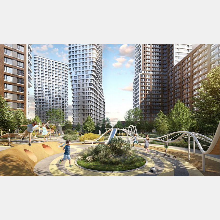 1-к. квартира, 55,6 м², 13/25 эт.