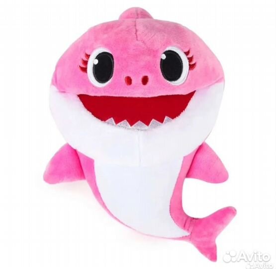 Мягкая игрушка акула baby shark марионетка