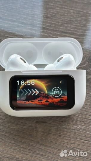 Беспроводные наушники AirPods с экраном