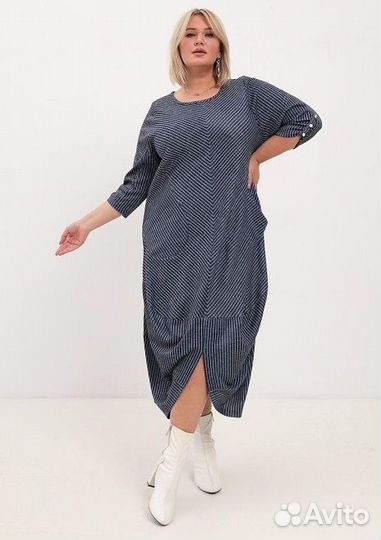 Бохо Шик Стильное эффектное платье Россия 56-58