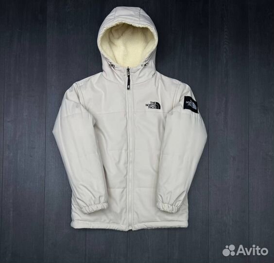 Двухсторонняя куртка TNF барашек