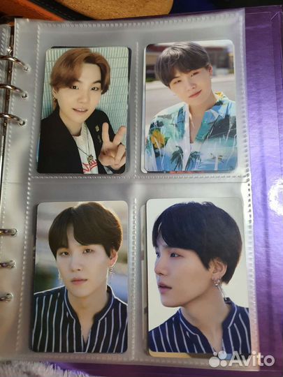 BTS Dicon официальные карты Юнги (Шуги)