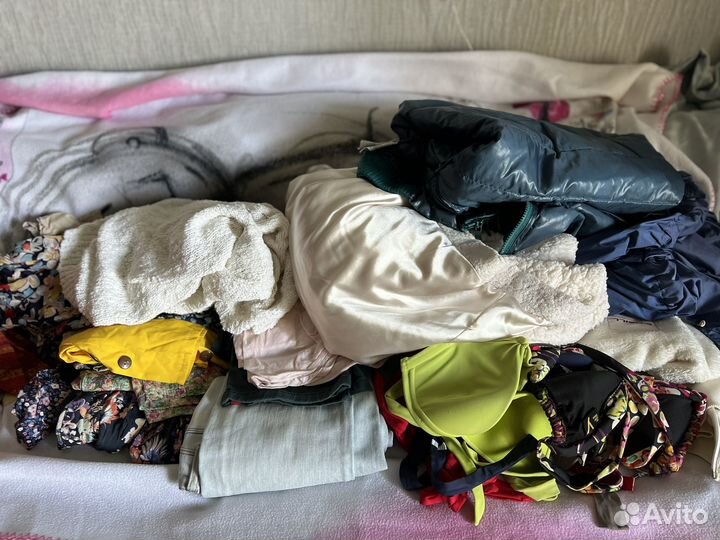 Два больших пакета вещей 44-46р