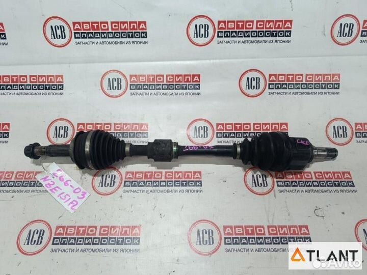Привод передний левый toyota corolla rumion