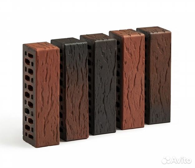 Кирпич облицовочный в ассортименте