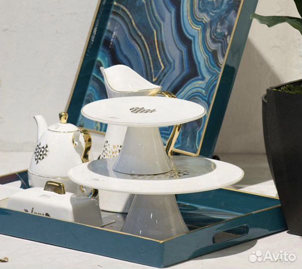 Блюдо для торта Glasar