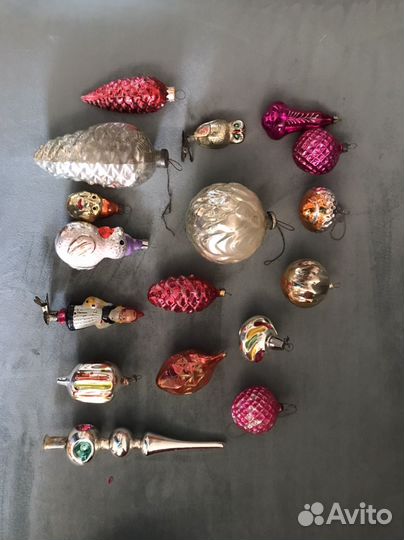 Советские елочные игрушки