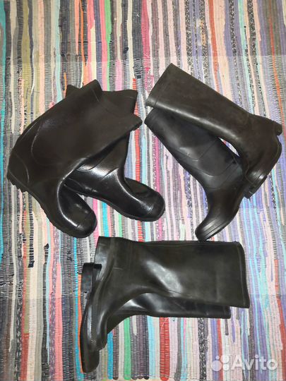 Сапоги резиновые мужские для охоты и рыбалки