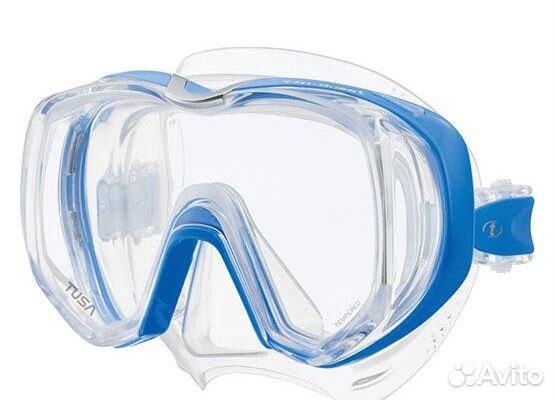 Маска для снорклинга с монолинзой Tri-quest Fd