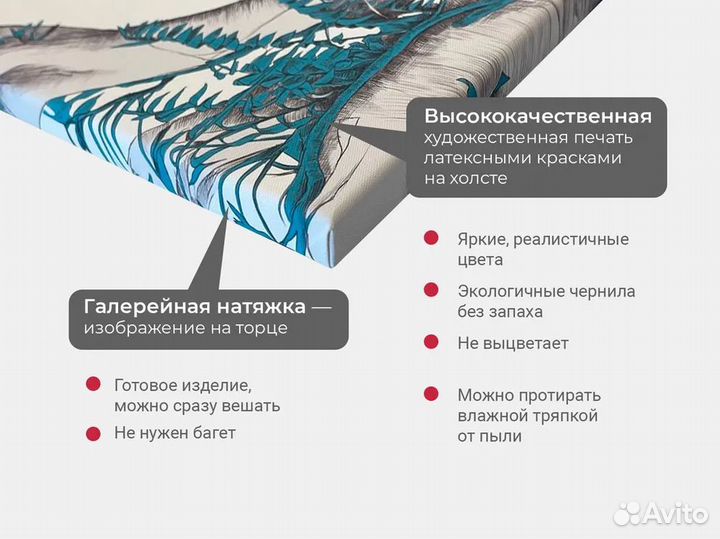 Картина на холсте Дисконт Черно-белая улица 56х60