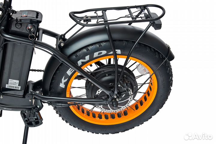 Электровелосипед, фэтбайк Медведь Fold 1000x350