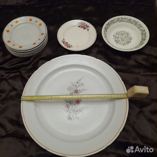 Тарелки зик дулево 25шт