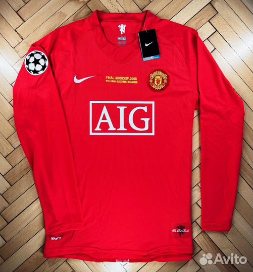 Ronaldo Manchester United футбольная футболка Nike