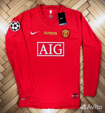 Ronaldo Manchester United футбольная футболка Nike