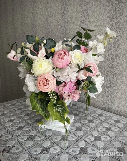 Воздушная интерьерная ваза-премиум