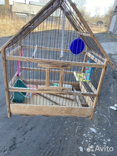 Клетка для попугая бу