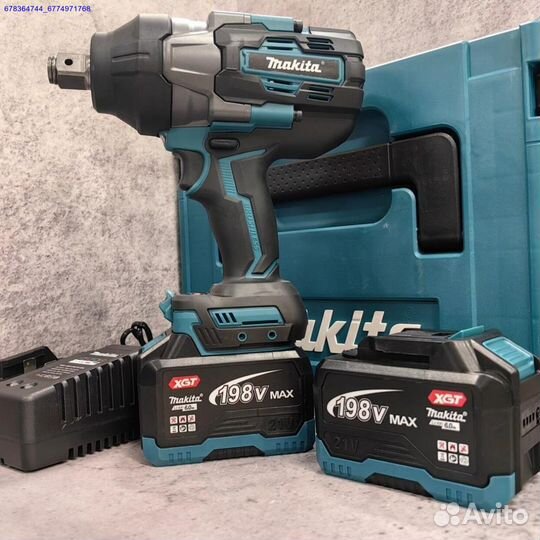 Гайковерт мощный грузовой ударный makita 2100 Нм