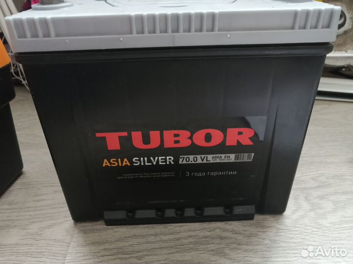 Аккумулятор Tubor asia silver 70.0ah