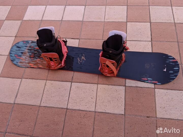 Сноуборд К2 (комплект) 138см
