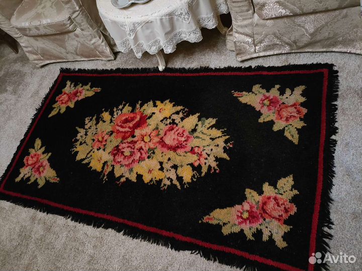 Антикварная скатерть покрывало ковер