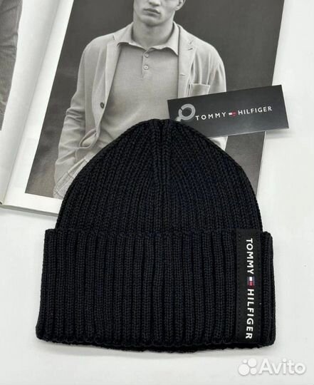 Мужская шапка tommy hilfiger