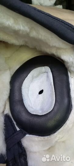 Шлем танковый на натуральном меху