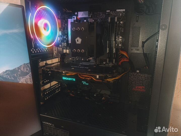 Игровой пк/ Ryzen 5 5500/ 16gb