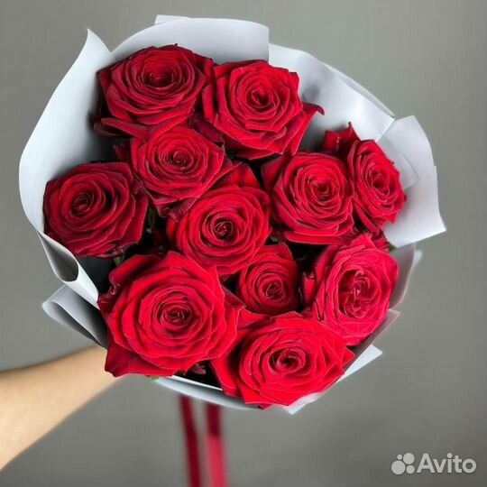 Букет из бархатных роз