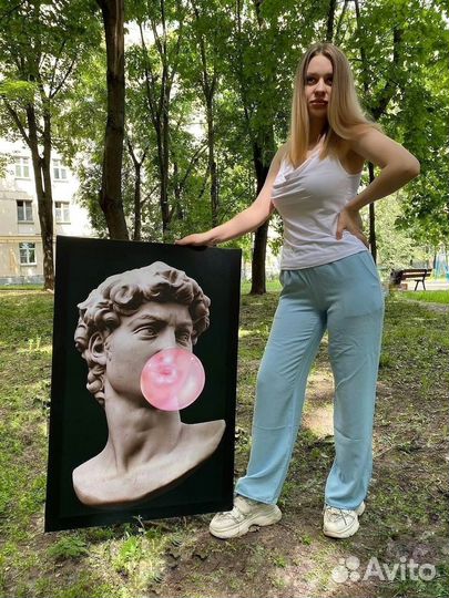 Портрет по фото на холсте,картины на холсте