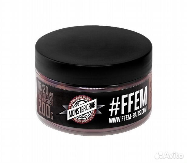 Растворимые бойлы ffem Super Soluble Boilies 16/20