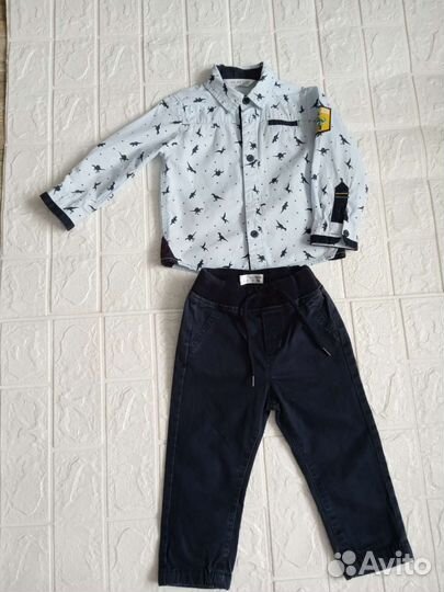 Нарядный комплект на мальчика 80-86