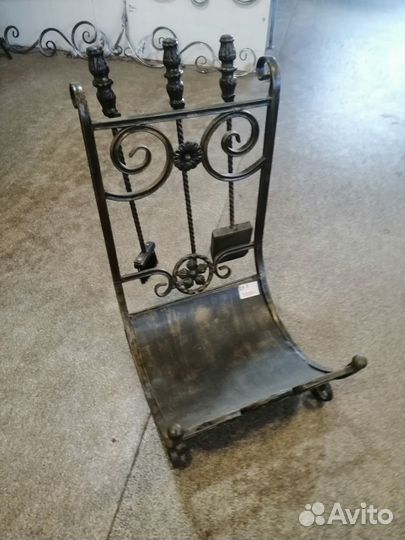 Кованый каминный набор