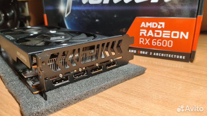 AMD Radeon RX 6600 Fighter 8GB на гарантии