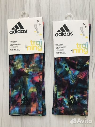 Гетры жен.Adidas без носка д/фитнеса,йоги,танцев