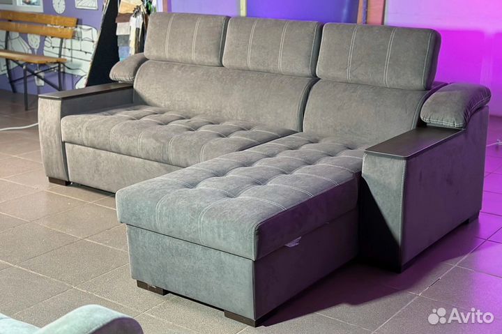 Диван с оттоманкой - Вивальди 8