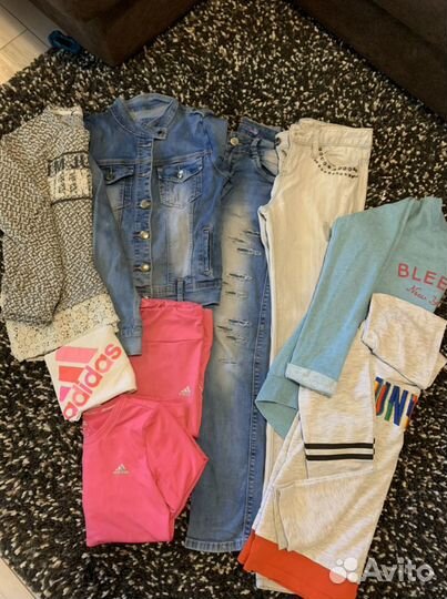 Пакет вещей на девочку 8-9 лет