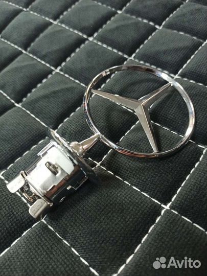 Прицел звезда на капот мерседес mercedes