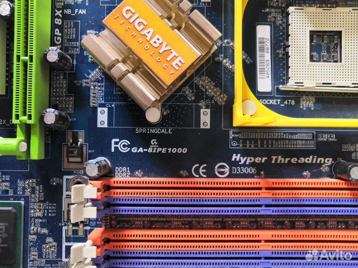 Материнские платы Gigabyte - Socket-478