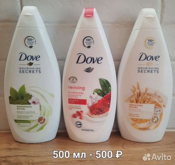 Гель для душа Dove (Германия)