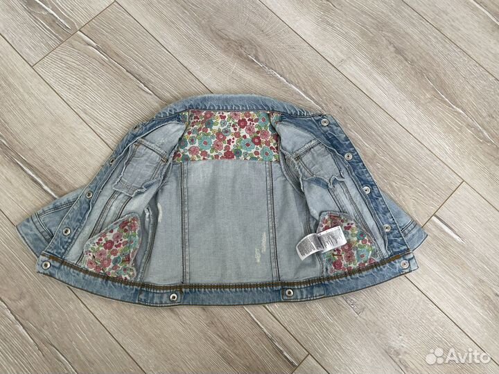 Джинсовка на девочку 86