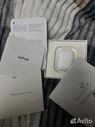 Наушники apple airpods 2