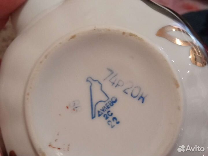 Чайник от сервиза Дулево