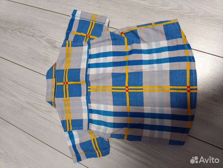 Рубашка для мальчика 80 86