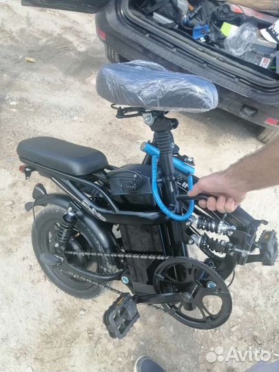 Электровелосипед, колеса 14 дюймов