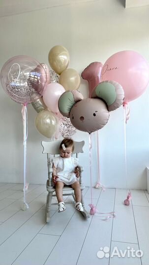 Воздушные шары для девочек